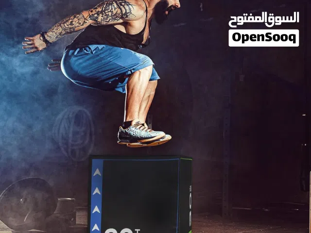 بوكس خشب مغلف 3*1 مقاسات 50.8 * 61 * 76.2 سم كروس فيت بوكس قفز و نط