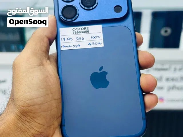 iPhone 17 pro- 256 GB - Box piece- Box piece- satisfactory device - warranty March 2027