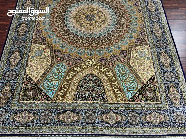 Beautiful Irani Semi Handmade Silk carpet
