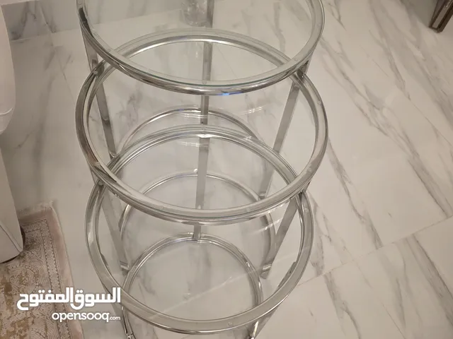 طقم طاولات سيرفس متداخلة جديد