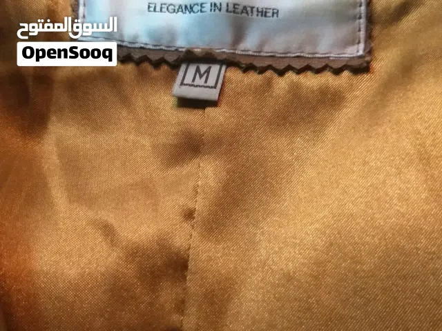 جاكيت جلد طبيعي