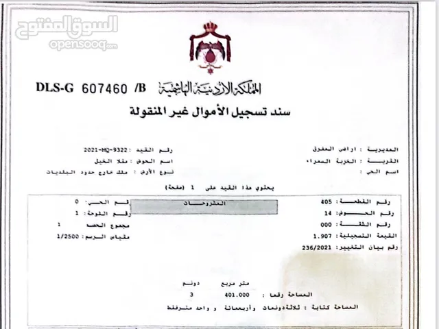 قطعة ارض في بلعما الزيتونة