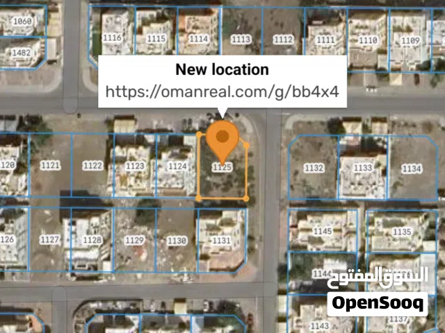 ارض سكنيه كورنر سور الحديد قريب البحر 663متر. ب81الف للشاري الجاد فقط