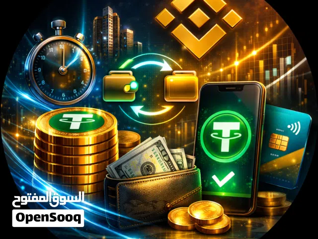 شحن usdt لكافة المنصات وشحن جواهر العاب برسوم بسيطة ( نقبل شام كاش )