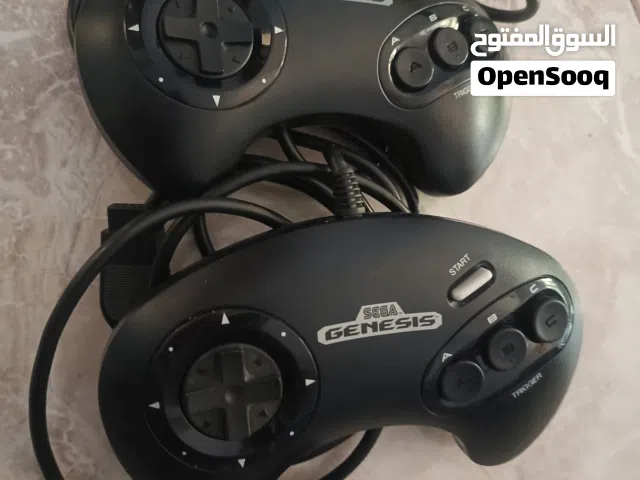 يد تحكم Sega genesis أصليات بحالة الوكالة فحص وضعهم 100%