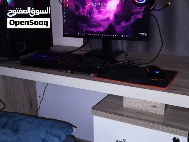البيشي كامل مع الشاشة مع الطاولة مع السماعة مع ماوس كيبورد Pc جديد