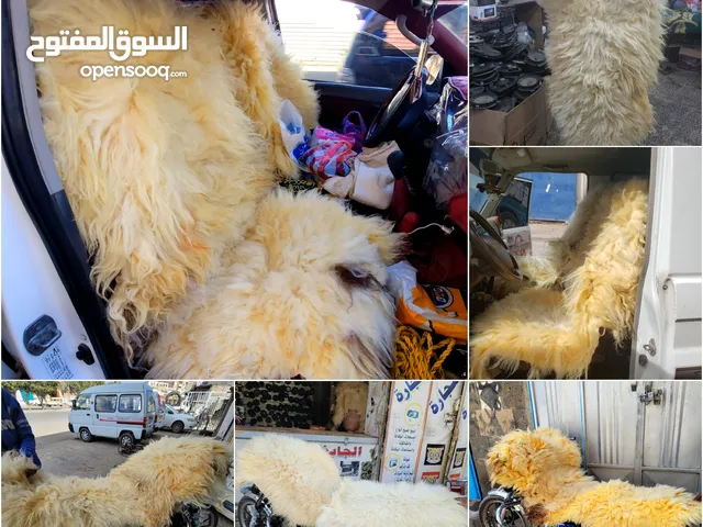 وصل اقوى عرض في اليمن فرشات فرو طبيعي سوري درجة اولى للسيارات والدراجات النارية والمجالس فخامة