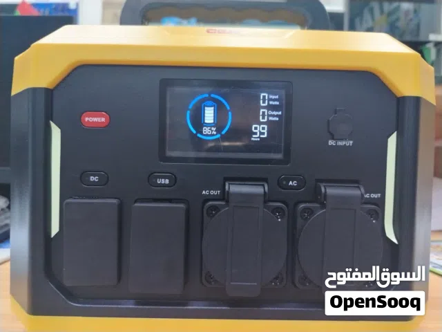 500w Portable Power Station on the go.