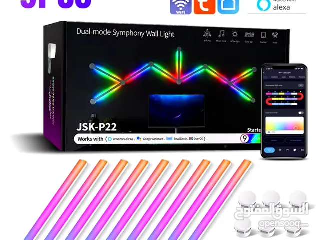 RGB Gaming Decor Lights Smart Mobile Controlled أضواء ديكور الألعاب RGB التي يتم التحكم فيها عن طريق