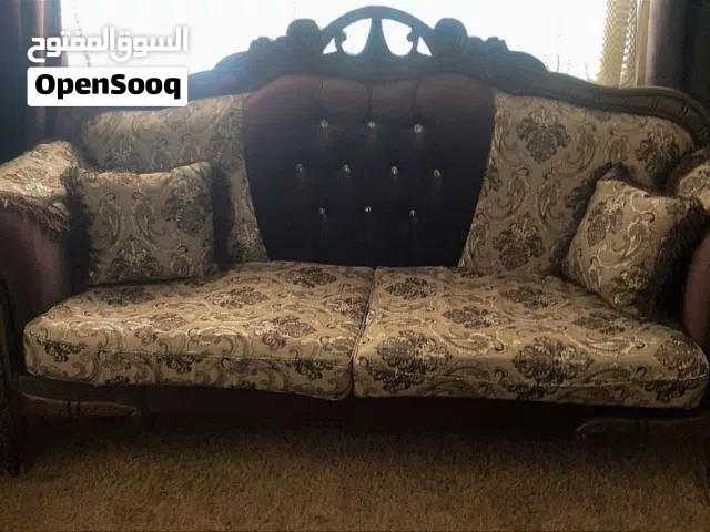 طقم كنب 7 مقاعد مستعمل للبيع