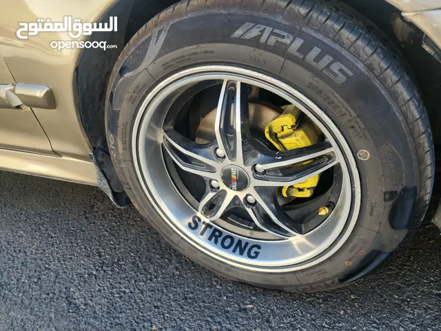 جنط 16 مسستم خلفي للبدل على 14 او 15 راس براس كوشوك شبه جديد