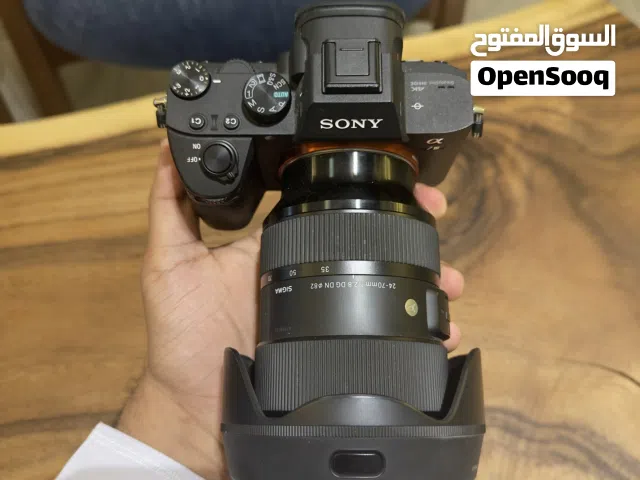 كاميرا Sony A7 III + عدسة Sigma 24-70mm F2.8 Art