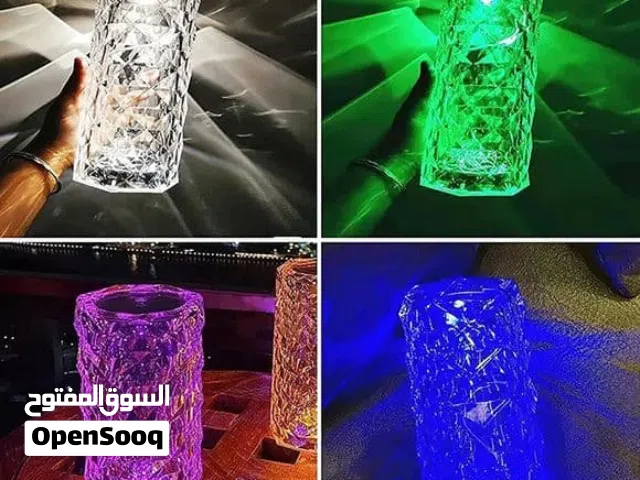 اباجورة كريستال بالريموت (ضمان وتوصيل مجاني)