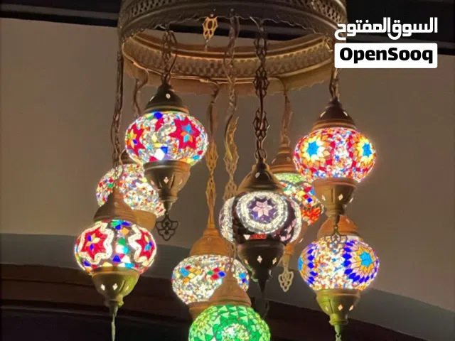 Multi-Globe Bohemian Turkish Chandeliers
