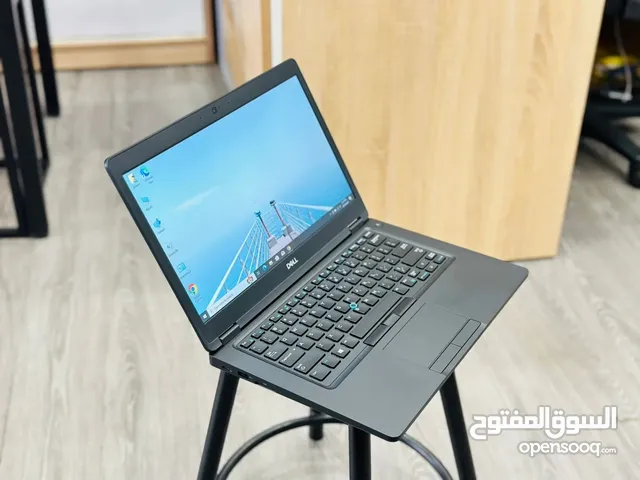 لابتوب dell مستعمل نظيف  بكارتونه