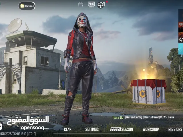 للبيع فقط حساب ببجي موبايل lvl 72