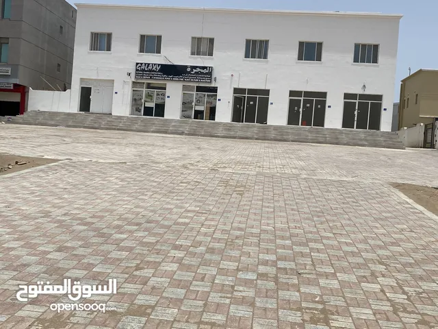 محلات للايجار المسفاة المرحلة الاولى على الشارع العام