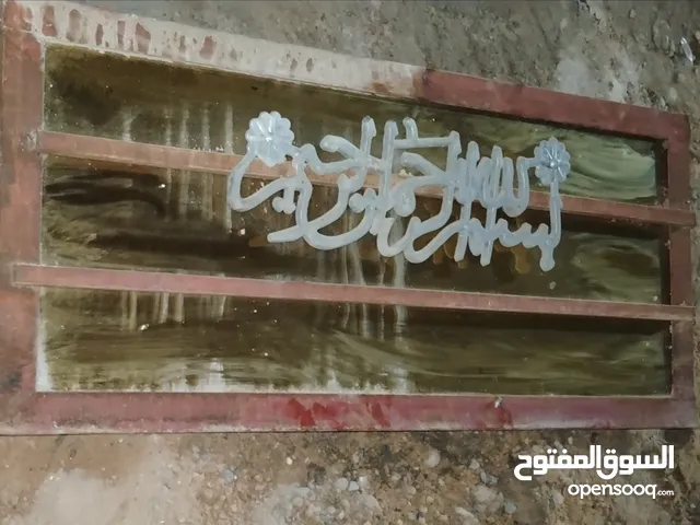 لوحة حديد توضع فوق الباب الخارجي 25 الف