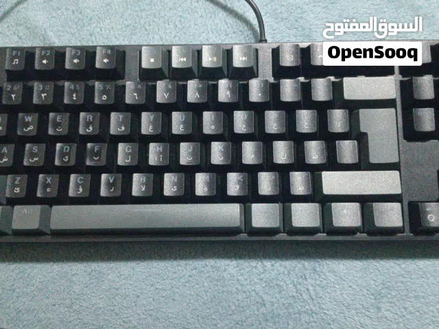 للبيع كيبورد ميكانيكية احترافية Fantech ATOM TKL MK876 زياده معو ايد بلاستيشن و ساعة ذكيه