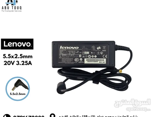 شاحن لينوفو lenovo اصلي (USB) (TYBE-C) (4.0x1.7) (5.5x2.5)
