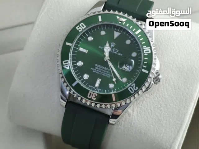 ساعة رولكس رجالي فاخرة  جودة عالية ومتانة لا مثيل لها