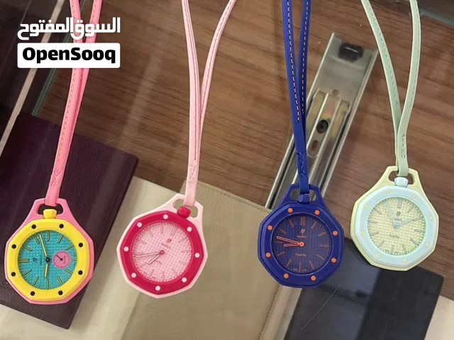Premium Octagonal Dial Silicone Strap Watch Pendant - Luxury Style