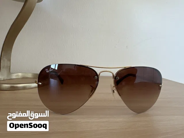 Rayban gold brown aviator max sunglasses