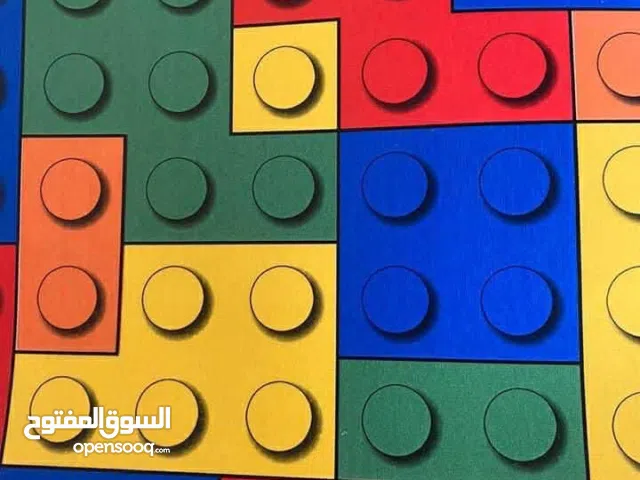 ارضيات بي في سي pvc روضات حضانة مولات معارض ملون وسادة