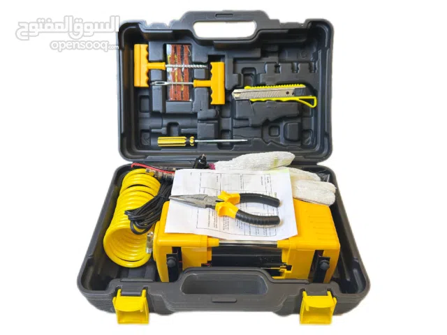 بم اطارات مع عدة صيانة كاملة