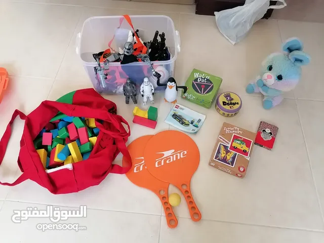 diverse toys for children
