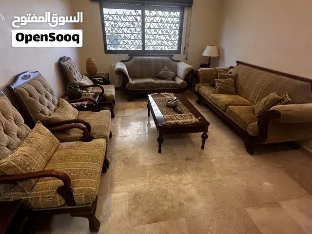 طقم كنب خشب