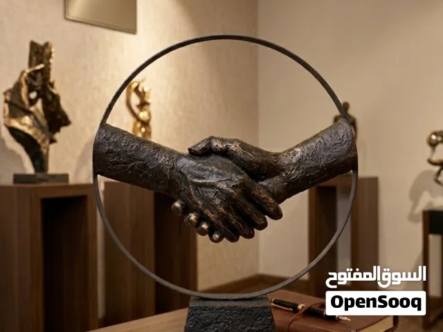 تمثال المصافحة الفاخر - صناعة إسبانية (Gracia Gallery)