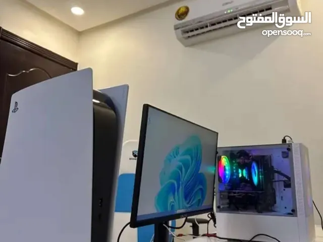 full gaming pc + ps5 setup