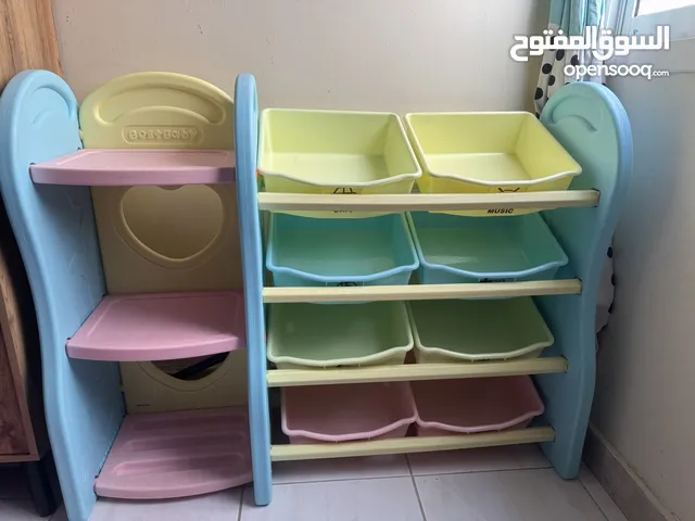 صندوق تخزين بجوارير عملي ملونه للمعلمات وللأمهات