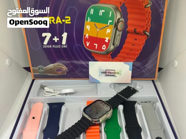 احدث بكج ساعة ذكية الجيل التاسع 2025الافضل Ultra 9والمكفولة مع 7كستك ولزقة حماية سوكيريت الاصلي