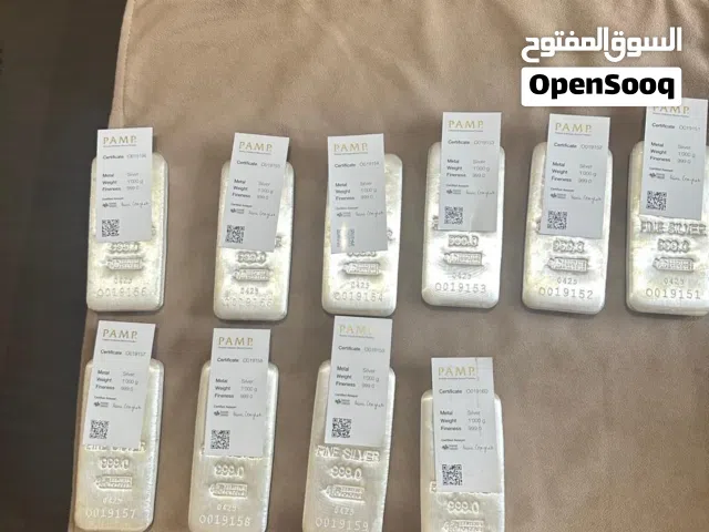 عرض استثماري — 10 كيلو فضة سويسرية PAMP Suisse أصلية   فرصة موجهة للمستثمرين والتجار الجادين
