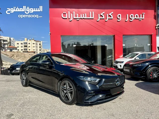 مرسيدس CLS350 AMG كت فتحة ميموري اربع كاميرات كراسي مساج 2023 اسود وارد المانيا بحالة الزيرو