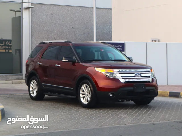 Ford Explorer 2015 XLT Gcc full options panoramic original paintخليجي فورد اكسبلورر