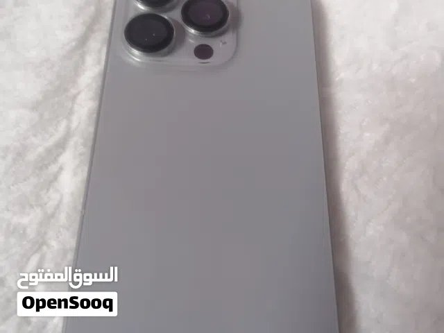 للبيع فقط ايفون15 برو لون تيتانيوم طبيعي