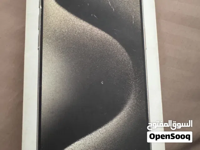 ايفون 15 برو ماكس حالته ممتاز شبه جديد