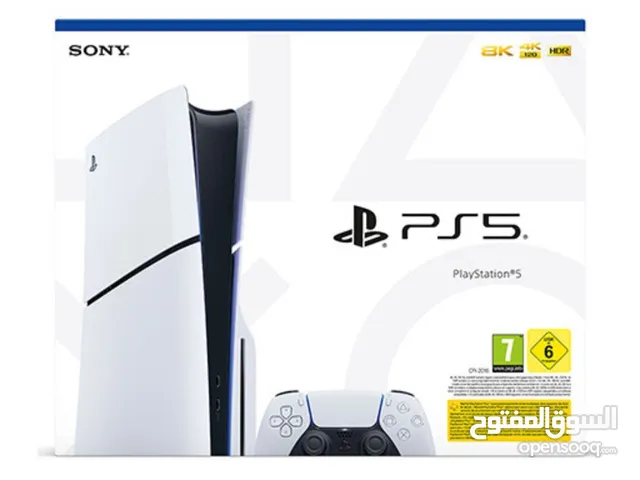 جهاز بلاي ستيشن 5 سلم من PlayStation جديد Ps5 slim