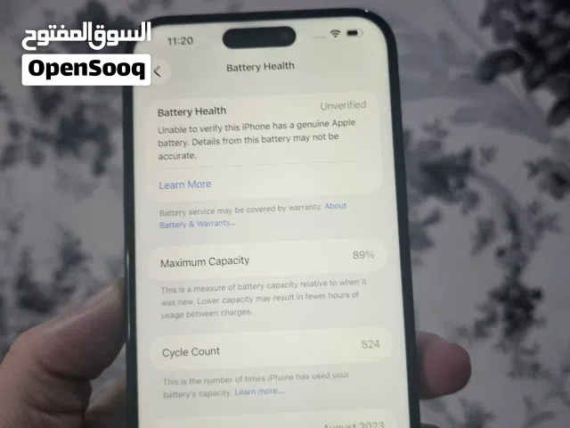 15 Plus 512Gb 89%