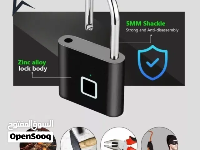 قفل يعمل ع البصمة