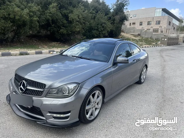 Mercedes C250 coupe مرسيدس كوبيه  2013 سقف بانوراما بسعر مغري للبيع