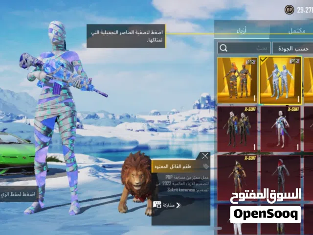 حساب ببجي قوي ونادر بسعر طيب