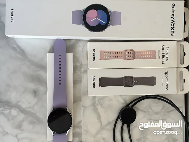 ساعة سامسونج GALAXY WATCH 5 ,40Mm للبيع (السعر قابل للتفاوض بشكل بسيط)