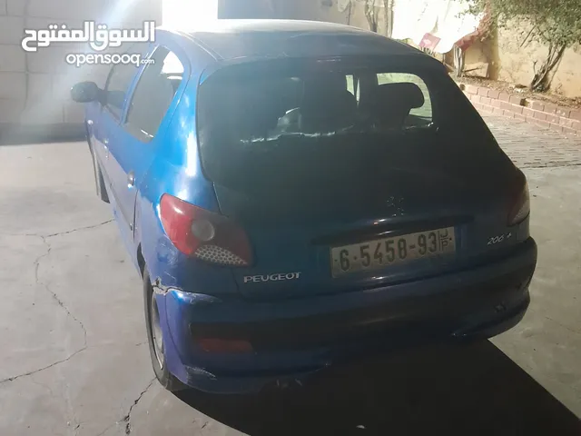 Used Peugeot 206 in Ramallah and Al-Bireh