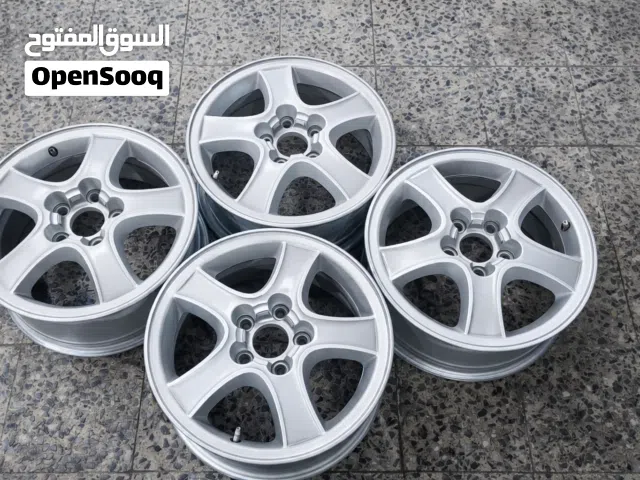 عرطه للبيع اربع طاوات كروم مقاس 16 وكاله ب 60 الف