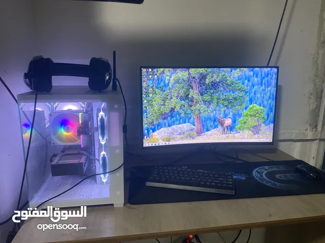 كمبيوتر (بي سي pc) مع حساب فورتنايت وببجي موبايل مميزات اذا معني بخصملك وبدون حسابات بخصم