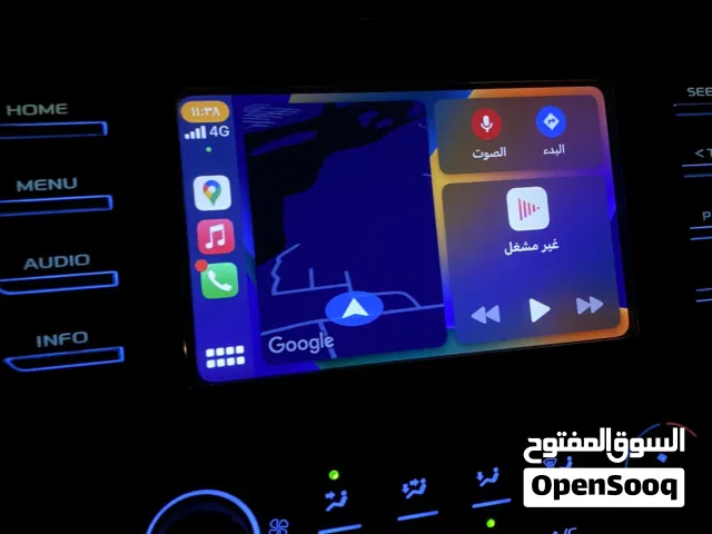 تحديث شاشة الكامري 2018 واضافة  آبل كار بلآي